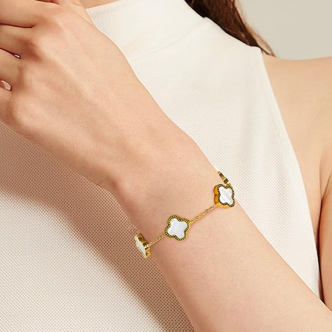 LUXE PENTA CLOVER BRACELET -18k