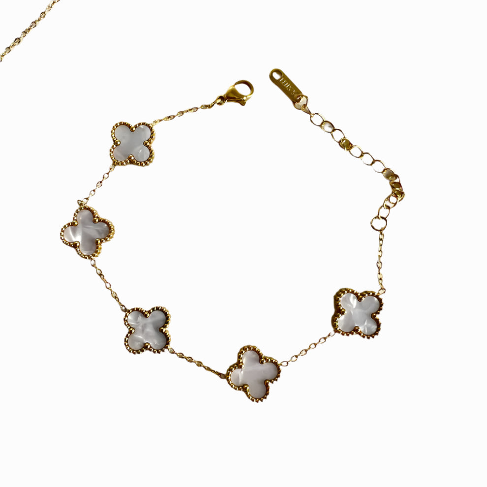 LUXE PENTA CLOVER BRACELET -18k